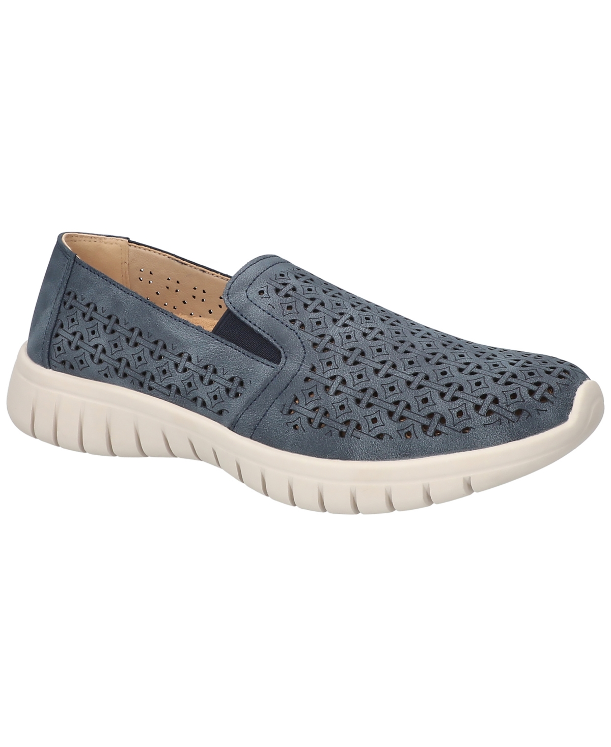 EASY STREET WOMEN'S MOSAIC SLIP-RESISTANT SNEAKERS 