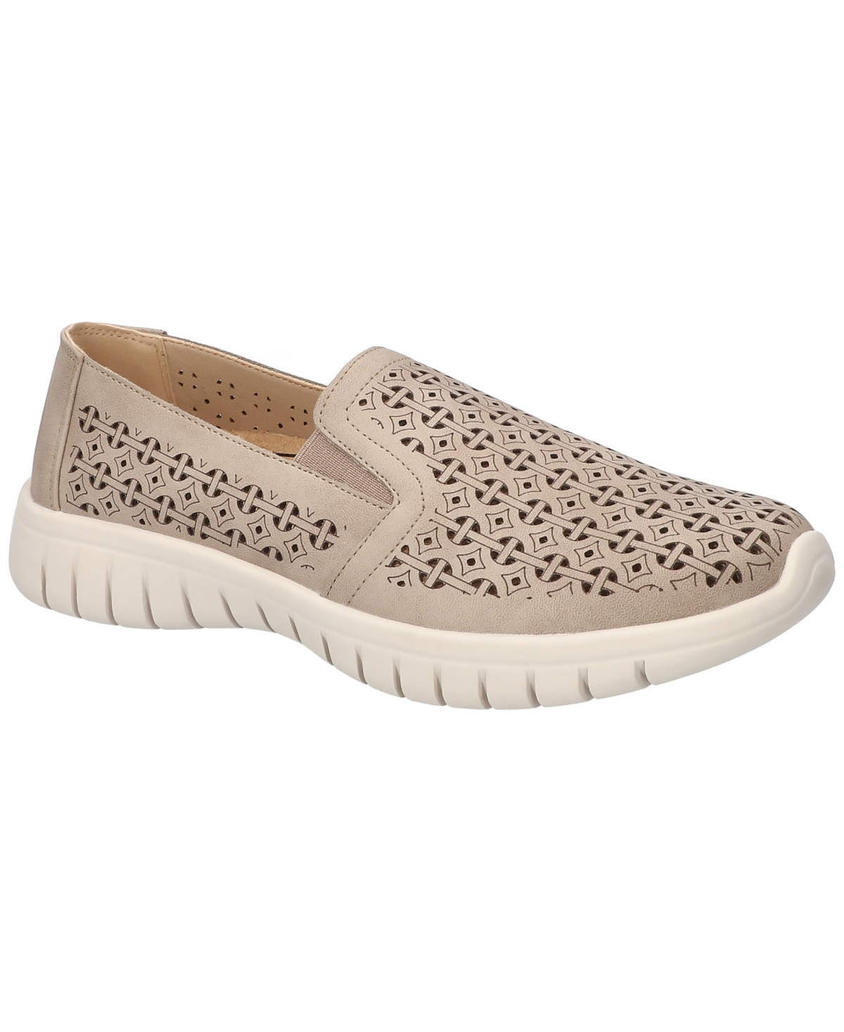 EASY STREET WOMEN'S MOSAIC SLIP-RESISTANT SNEAKERS 