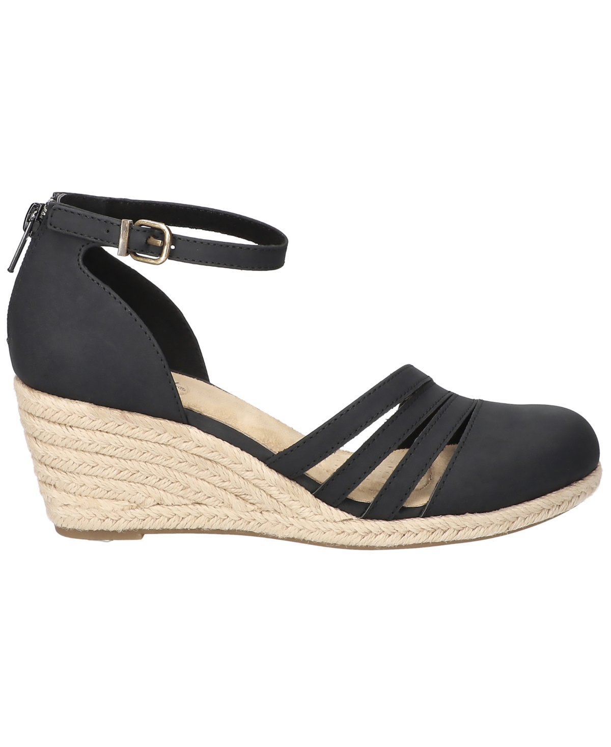 EASY STREET WOMEN'S DAYTONA ESPADRILLE WEDGE SANDALS 