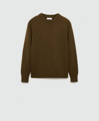 Men's Wool-Blend Knit Sweater