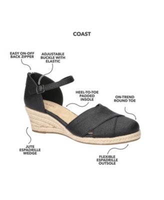 Women's Coast Espadrille Wedge Sandals