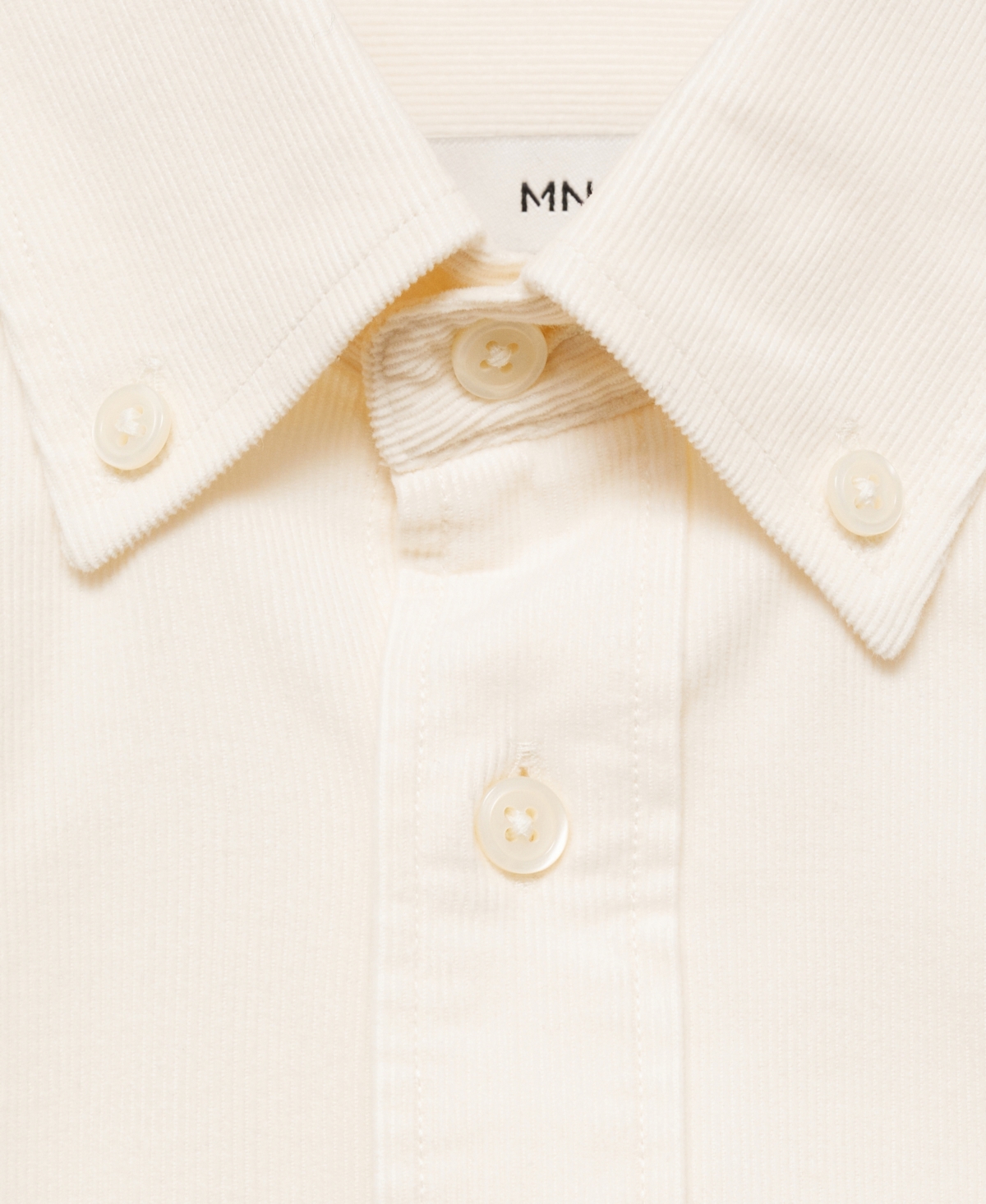 Mango Men's Classic-Fit Micro-Corduroy Shirt