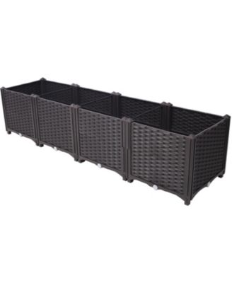 Raised Garden Bed for Flowers, Herbs & Vegetables