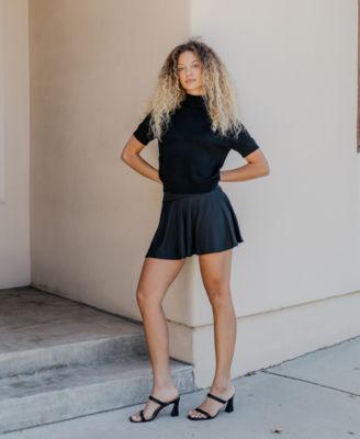 Women's Yorke Two-Band Square-Toe High-Heel Dress Sandals