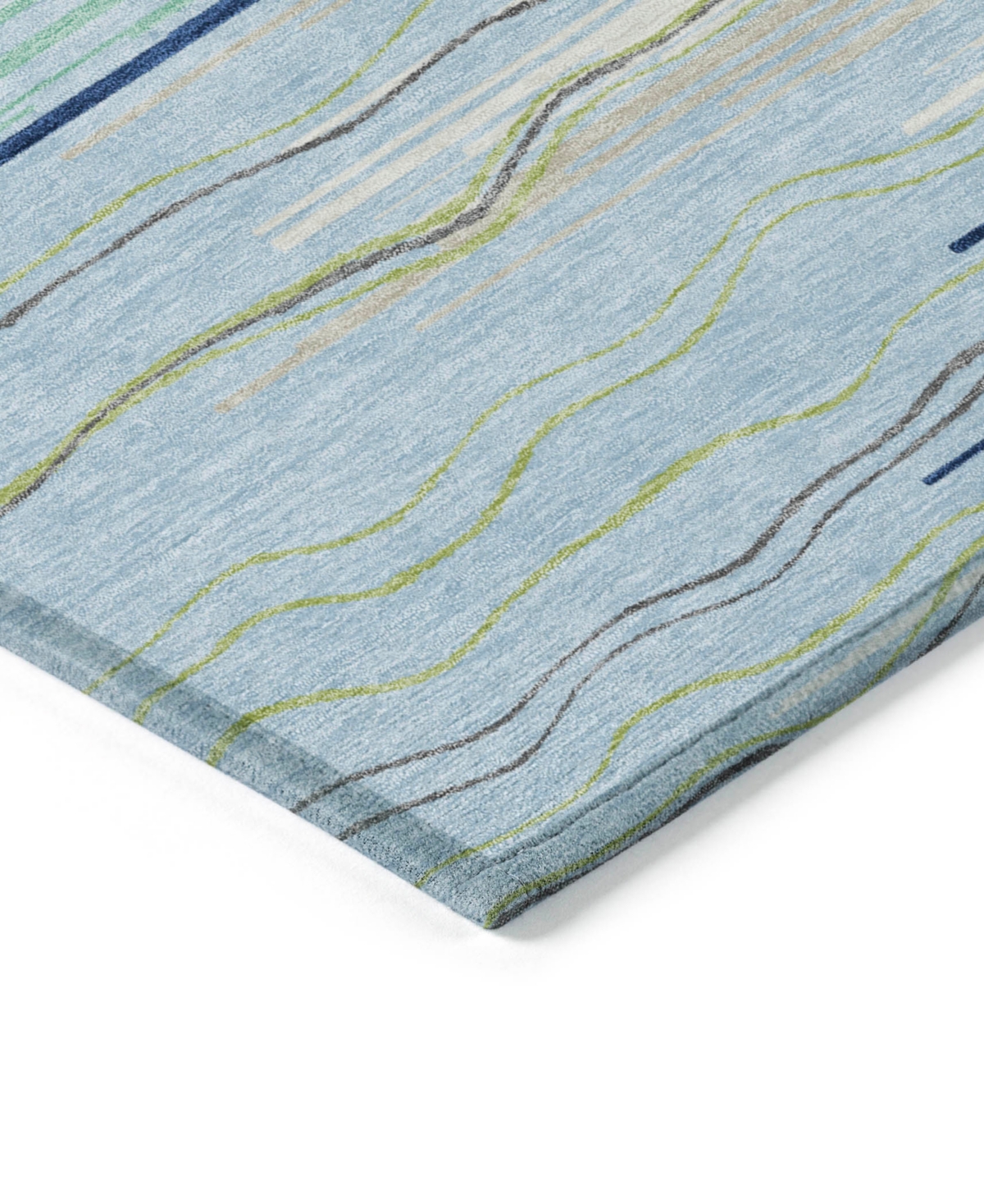 Addison Chantille Machine Washable Acn996 9'x12' Area Rug In Mist