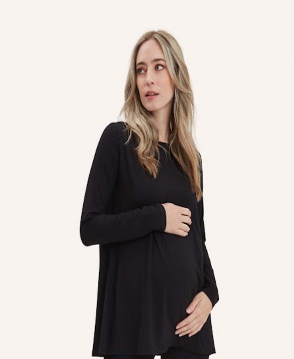 Nom Maternity Maternity Nicolette Boatneck Tee
