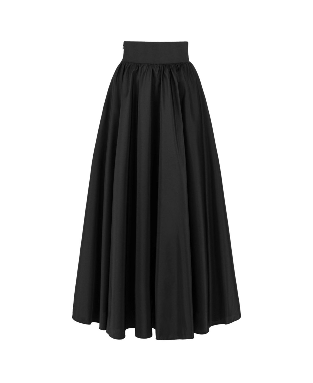 Nocturne Women's High Waist Taffeta Skirt