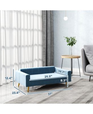 Pet Bed, Cat or Dog Sofa for Small to Medium Dogs w/ Cushion