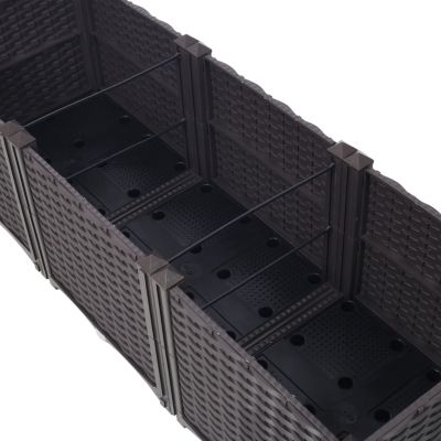 Streamdale Self-Watering Raised Garden Bed, 47"x15"x14.7