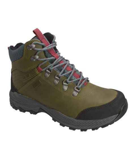 Мужские ботинки AdTec 6" Crazy Horse Leather Waterproof Work Hiker, цвет: Оливковый