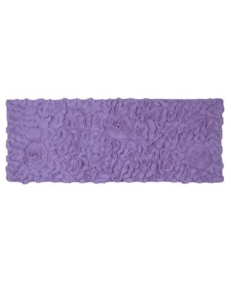Bell Flower Runner Bath Rug, 21" x 54"