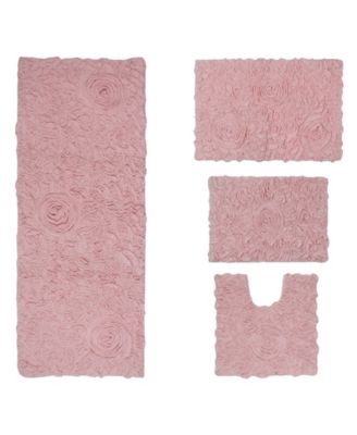 Bell Flower 4-Pc. Bath Rug Set
