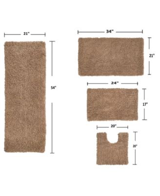 Fantasia 4-Pc. Bath Rug Set