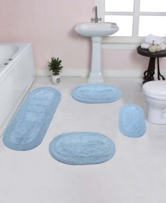 Double Ruffle 4-Pc. Bath Rug Set