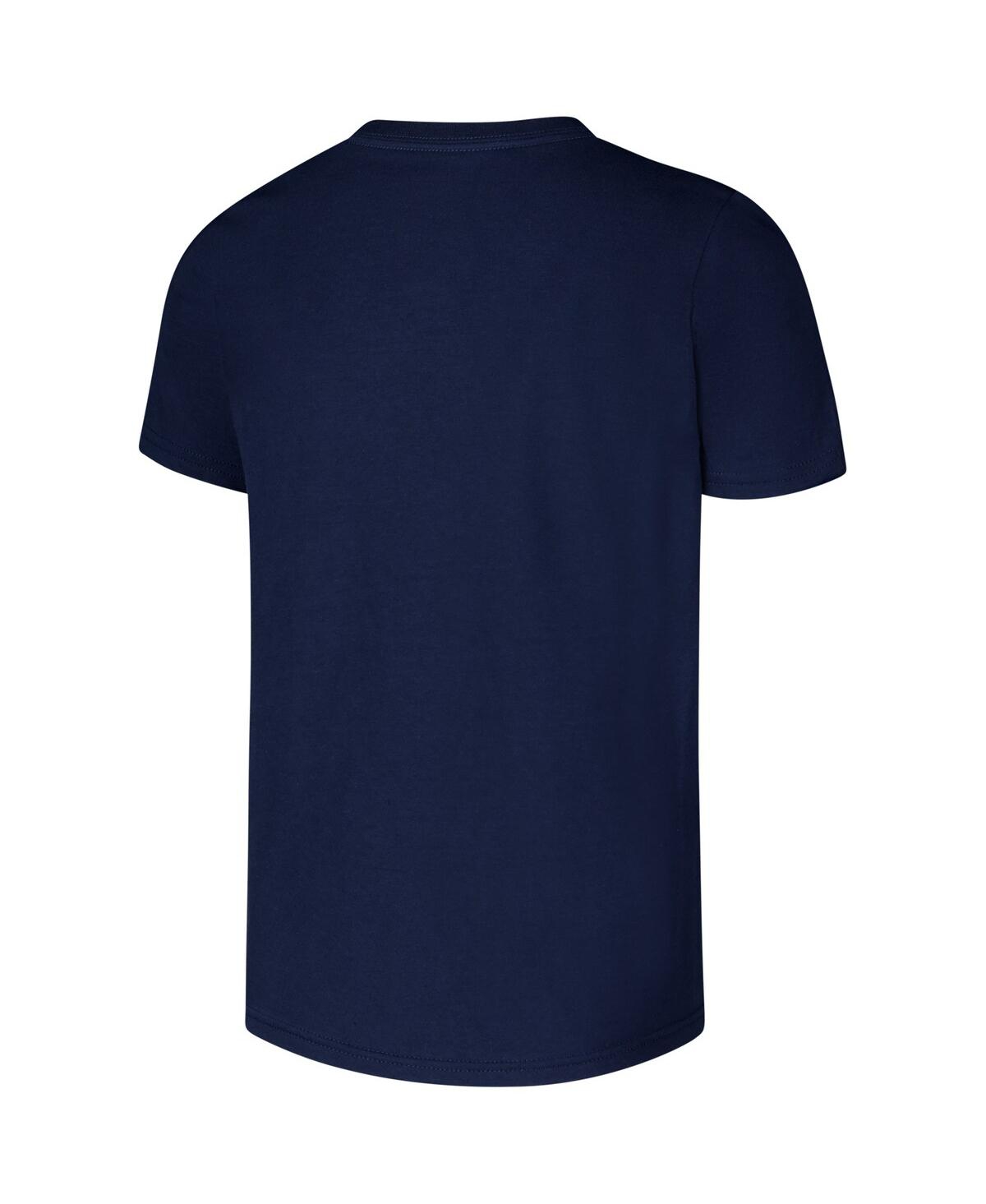 Outerstuff Big Boys And Girls Caitlin Clark Navy Indiana Fever Jam Player T-shirt In Navy