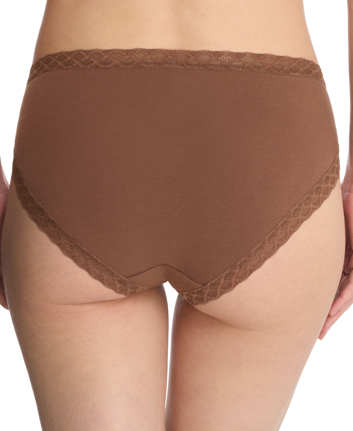 Natori Bliss French Cut Bikinis In Nutmeg