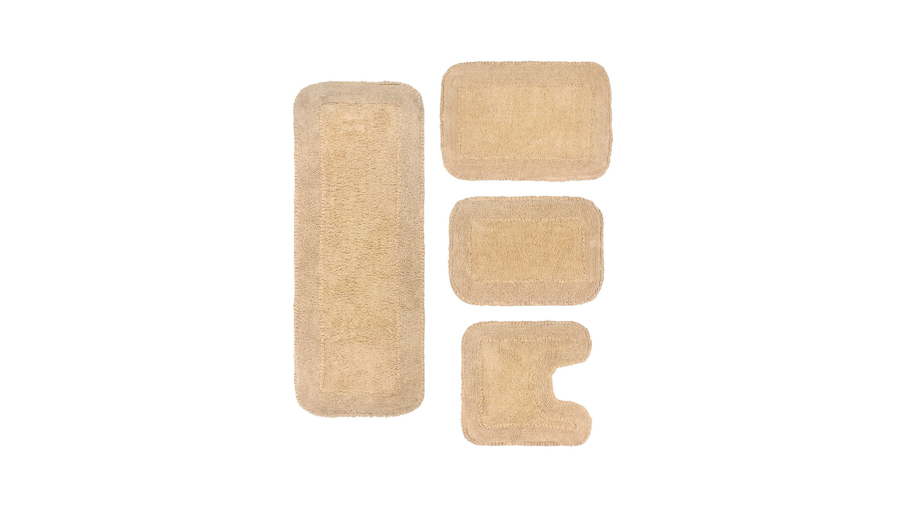 Home Weavers Radiant 4-Pc. Bath Rug Set