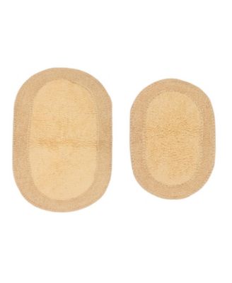 Double Ruffle 2-Pc. Bath Rug Set