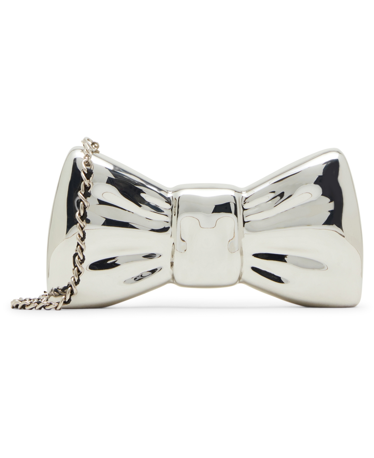 Betsey Johnson Metal Bow Clutch