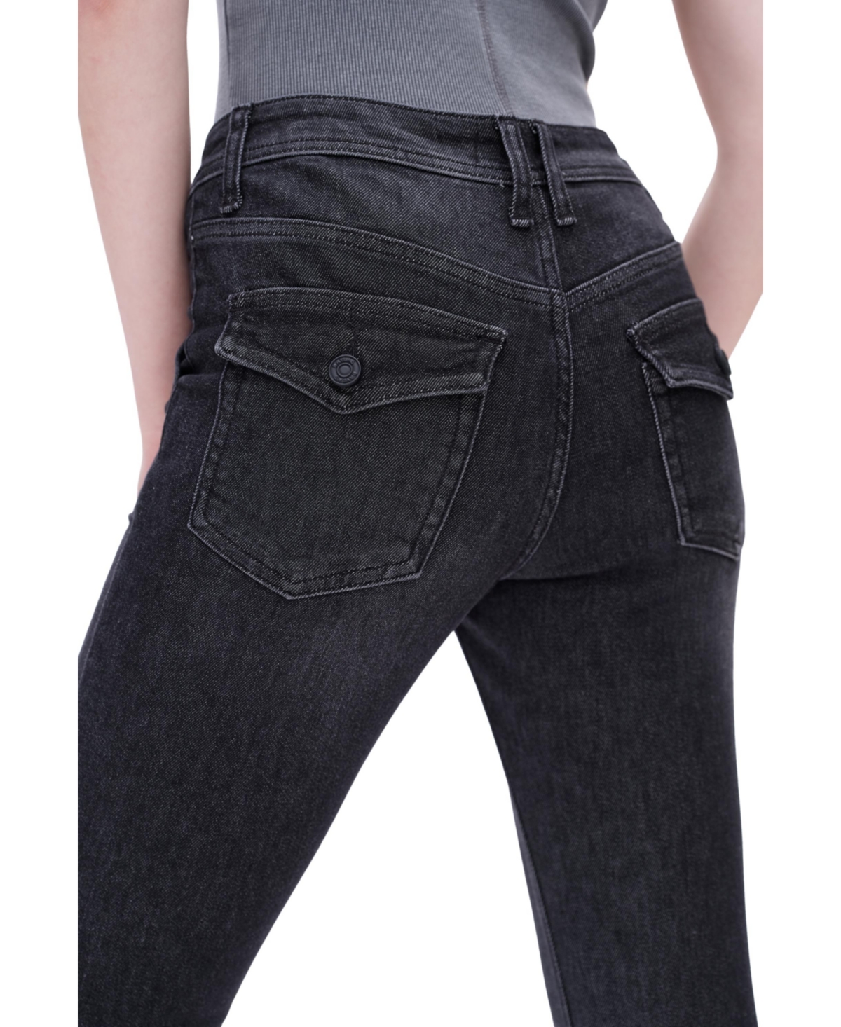 Bayeas Women's Jess Mid Rise Flare Jeans