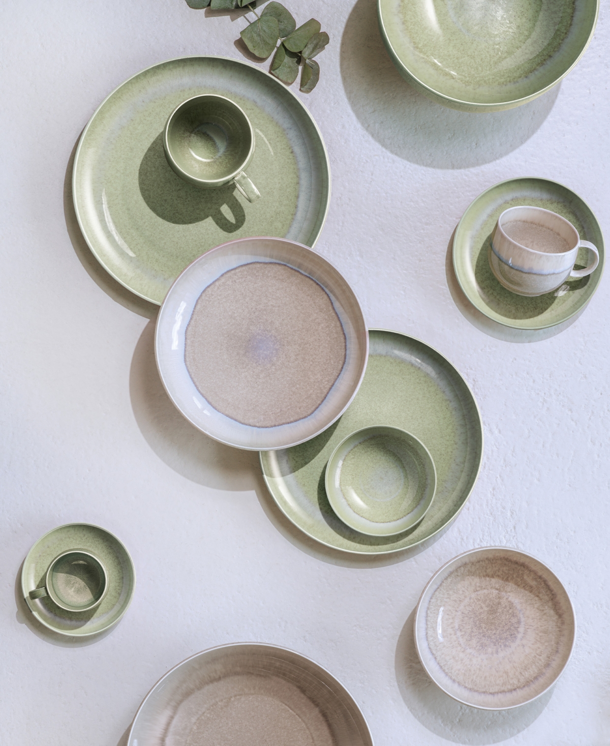 Villeroy & Boch Perlemor Serving Bowl In Alga