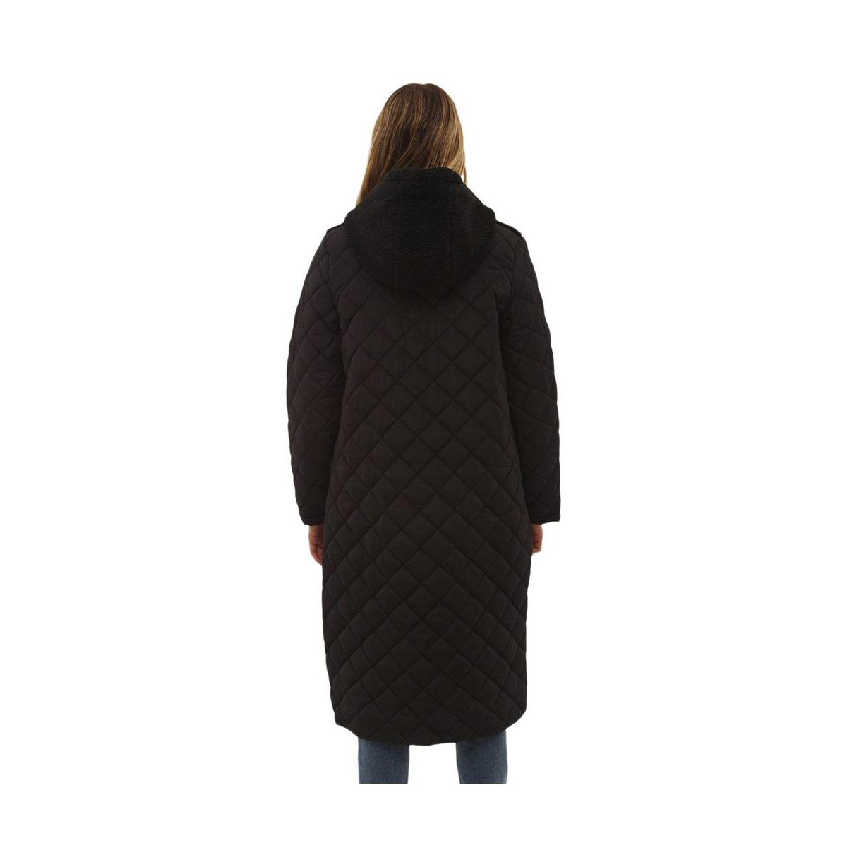 Bench Dna Women's Bench Tazia Diamond Quilted Maxi Parka