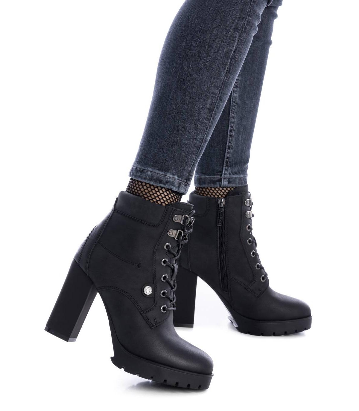 Xti Women's Casual Heeled Booties By