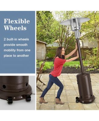 50000 BTU Garden Propane Standing LP Gas Steel Accessories Heater