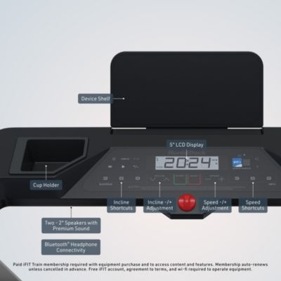 T 5 S Treadmill for Running and Walking