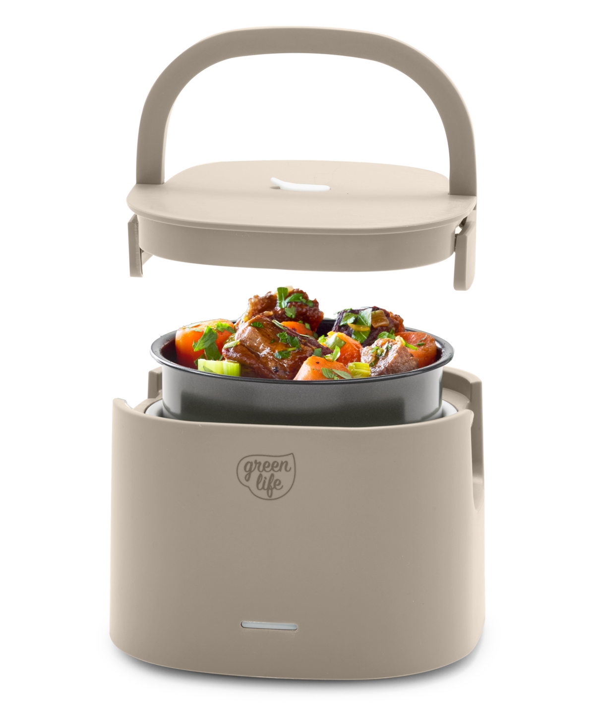 Greenlife 20 oz Healthy Electric Lunch Box In Sage