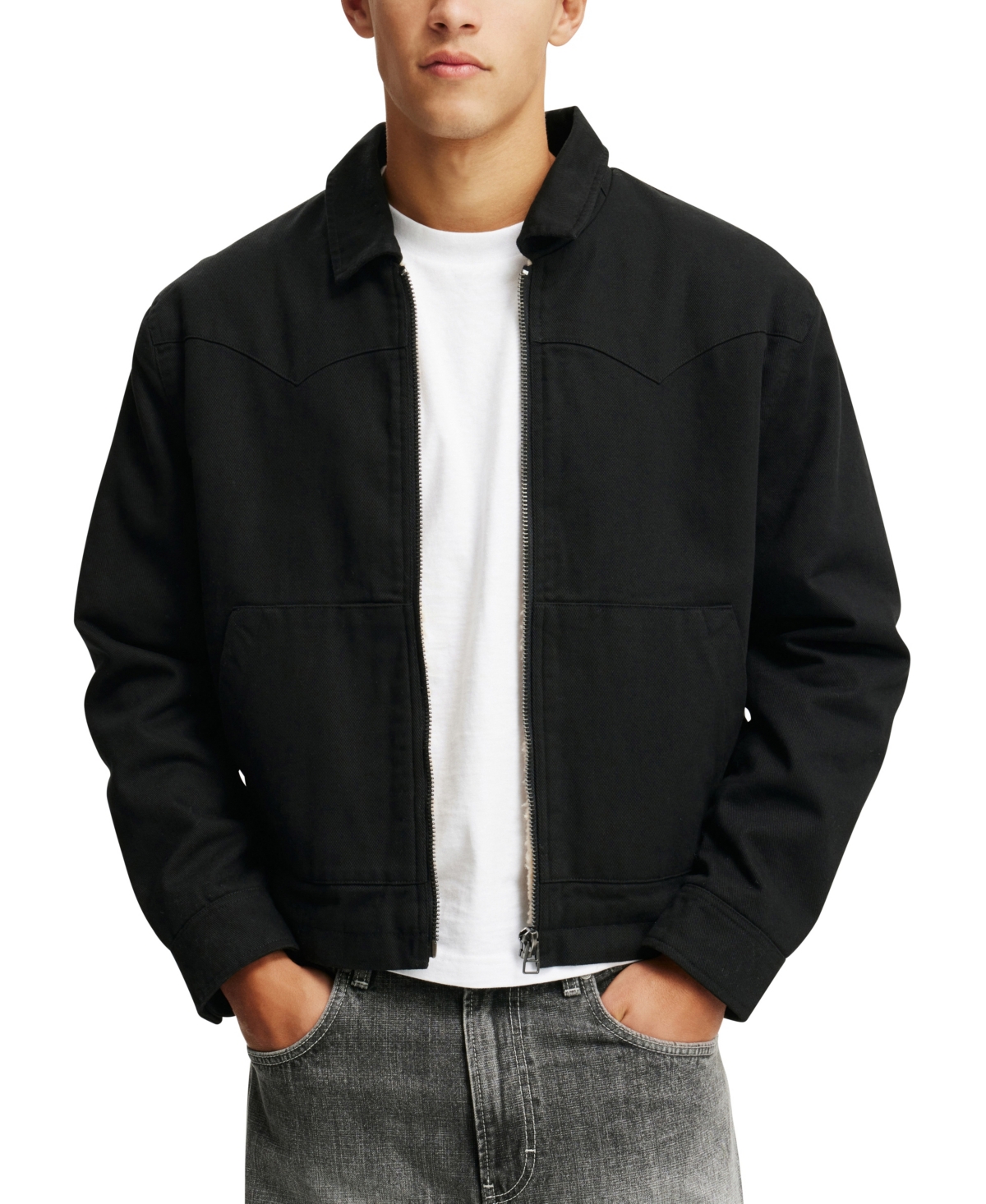 COTTON ON MEN'S RELAXED CARPENTER JACKET 