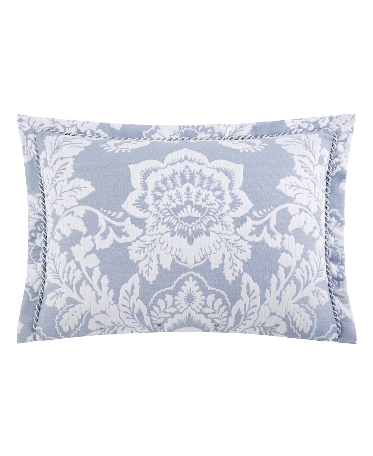 Rose Tree Floral Damask 4-pc. Comforter Set, King In Periwinkle