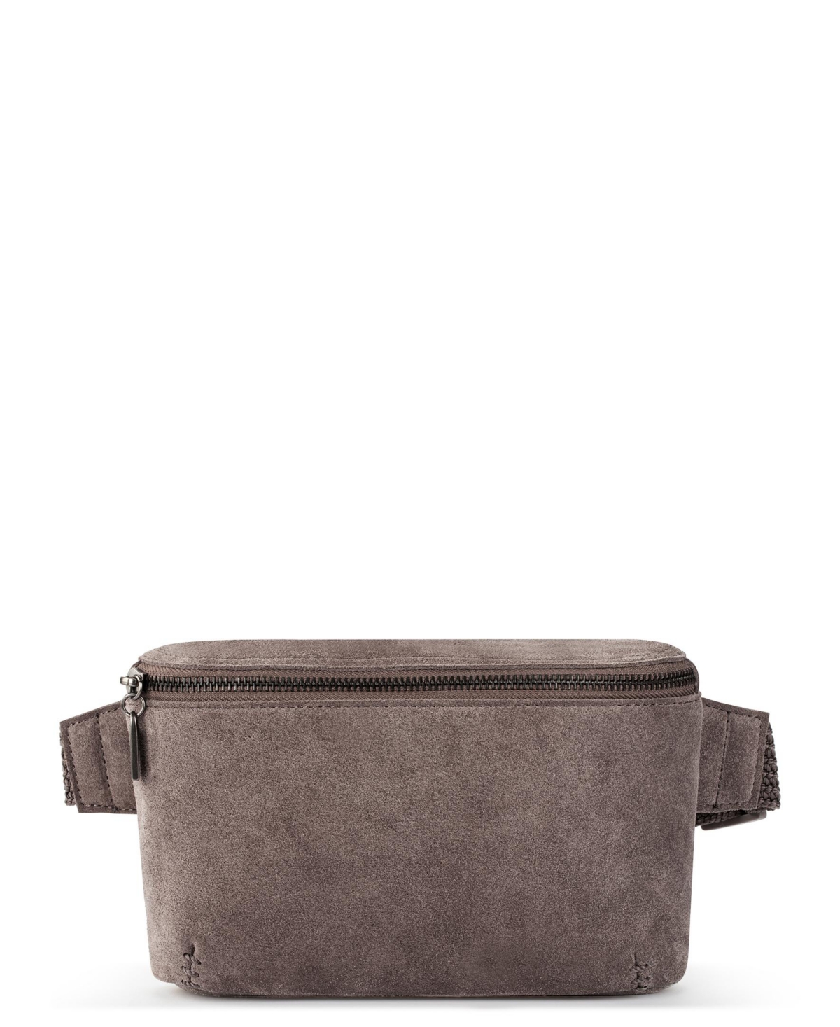 Caraway Leather Small Belt Bag - Mushroom Suede