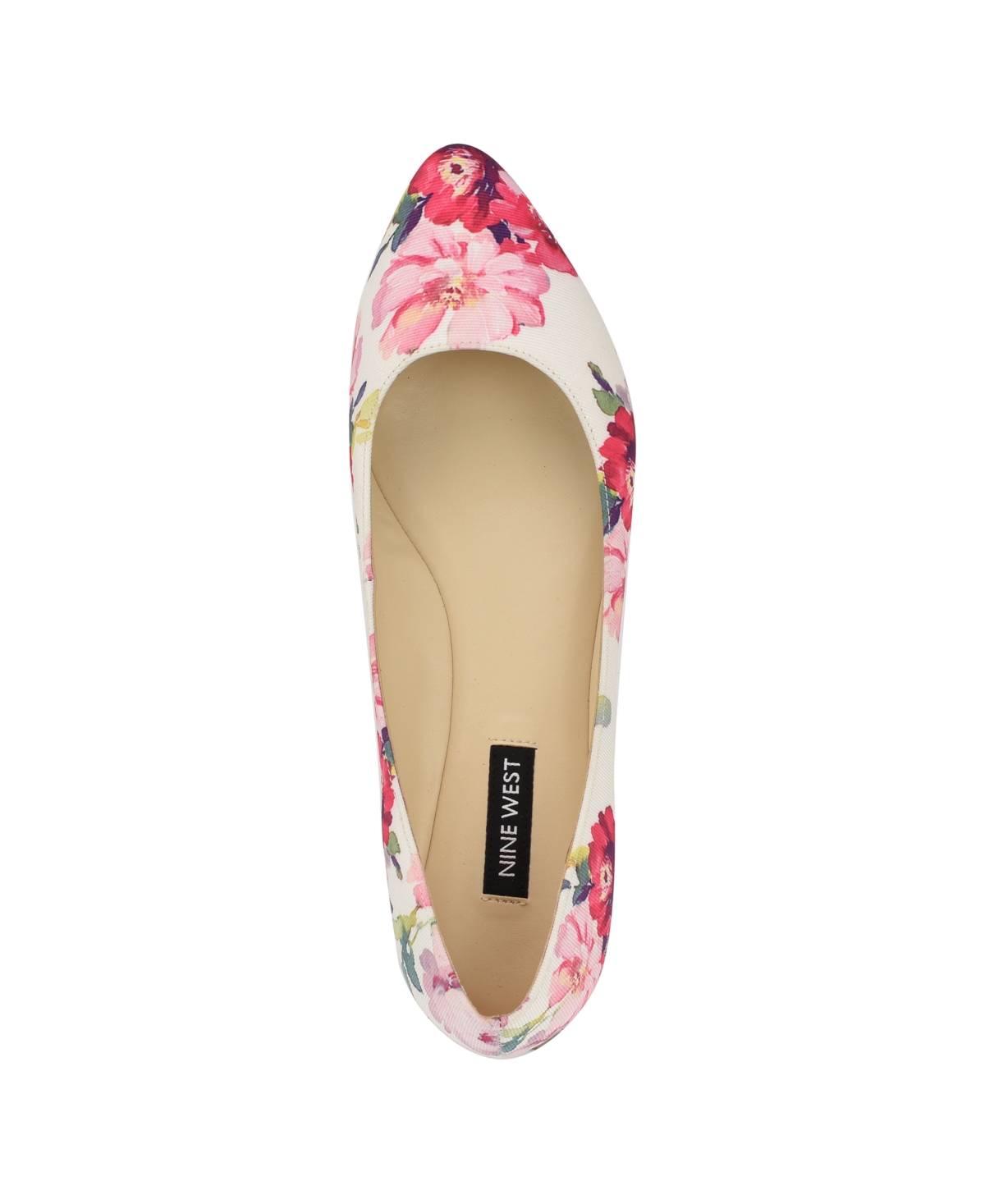 Shop Nine West Women's Speakup Slip-on Flats In Pink Tea Party Floral
