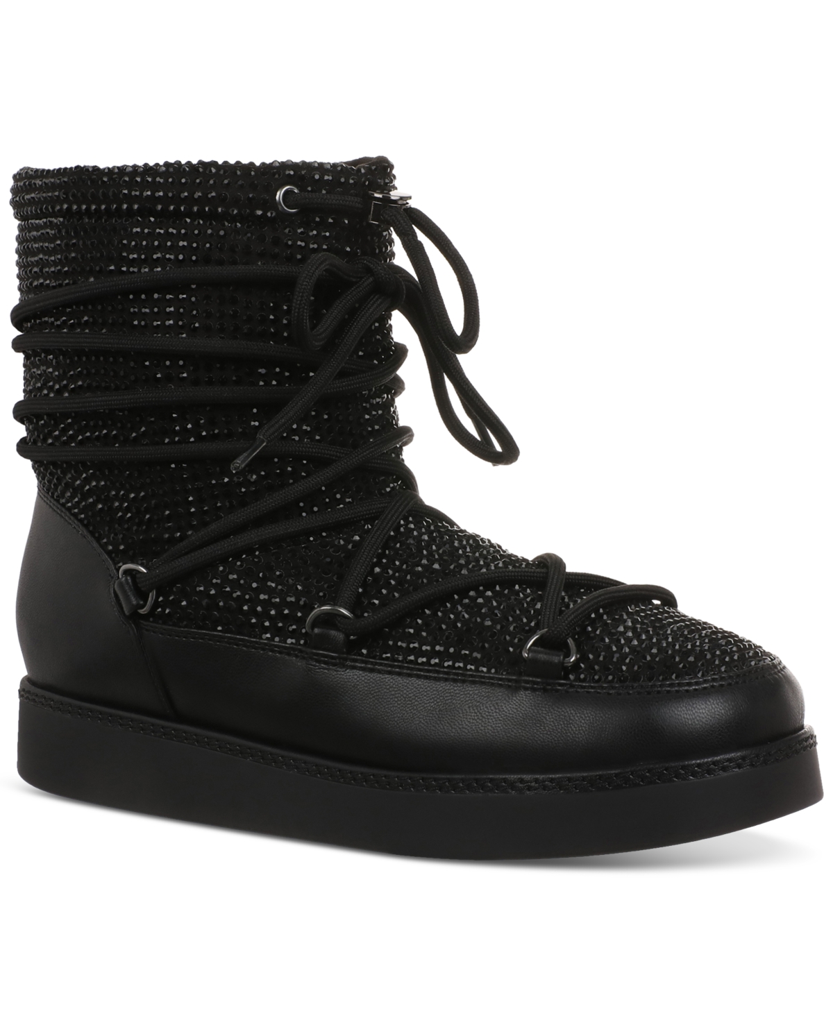 Inc International Concepts Women's Brooklynn Booties, Exclusively At Macy's In Black Bling