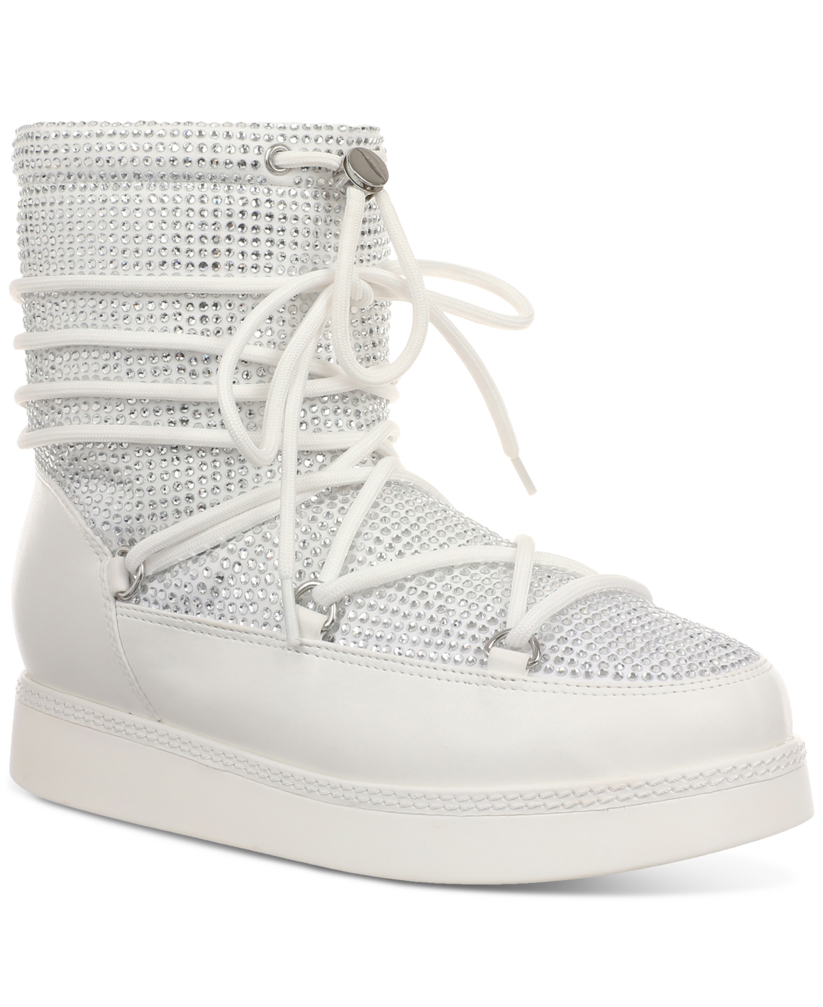 Inc International Concepts Women's Brooklynn Booties, Exclusively At Macy's In Silver Bling