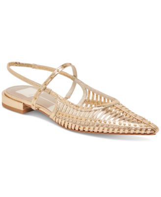 Dolce Vita - Women's Phinly Woven Slingback Mary Jane Flats