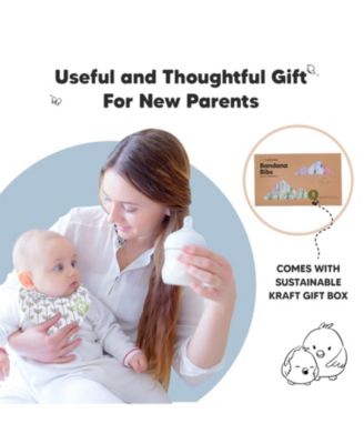 8pk Baby Bandana Bibs, Baby Drool Bibs for Baby Girl, Boy, Baby Bibs for Infant, Newborn