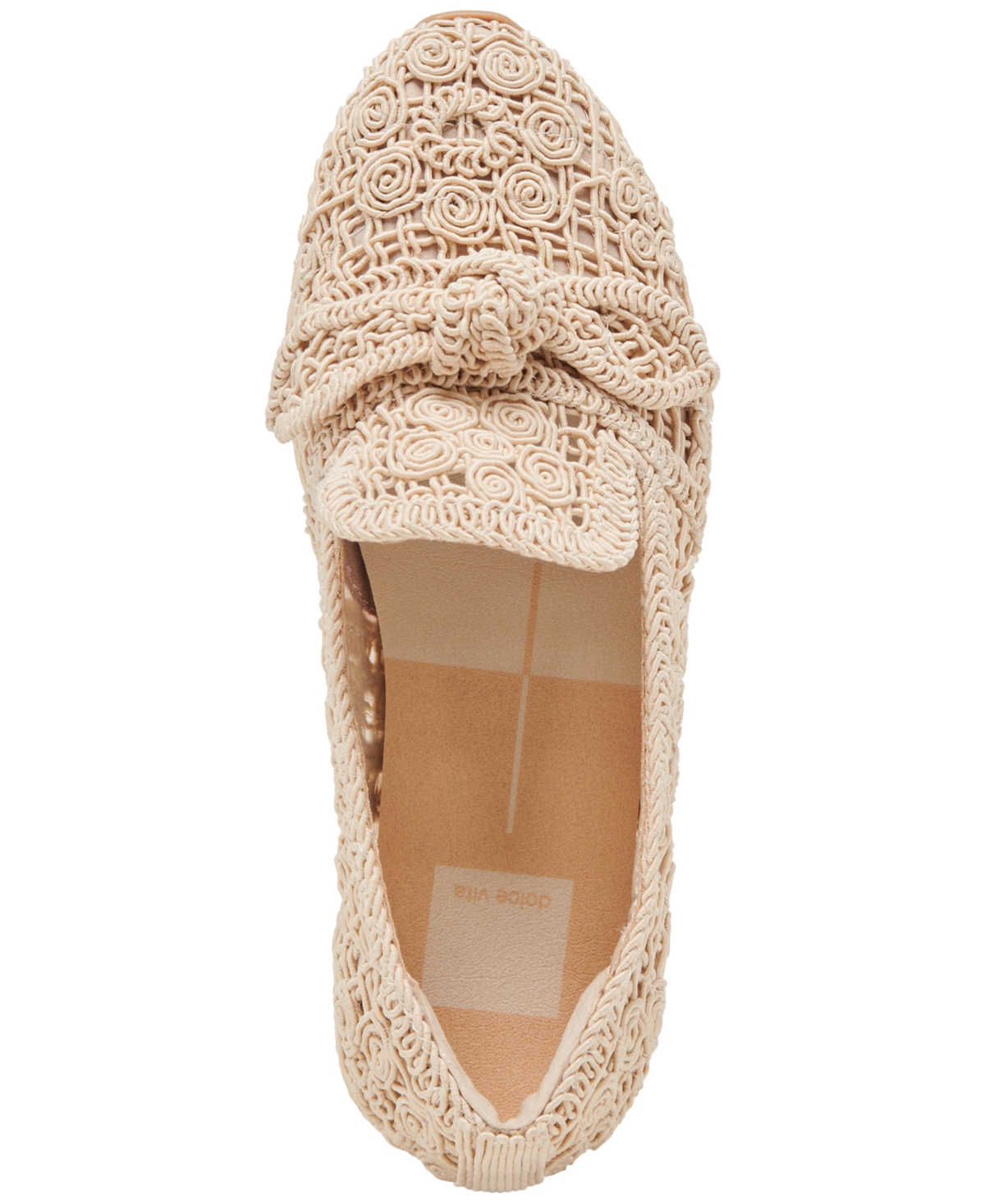 Dolce Vita Jaka Sneakers Natural Macrame In Natural Macrame