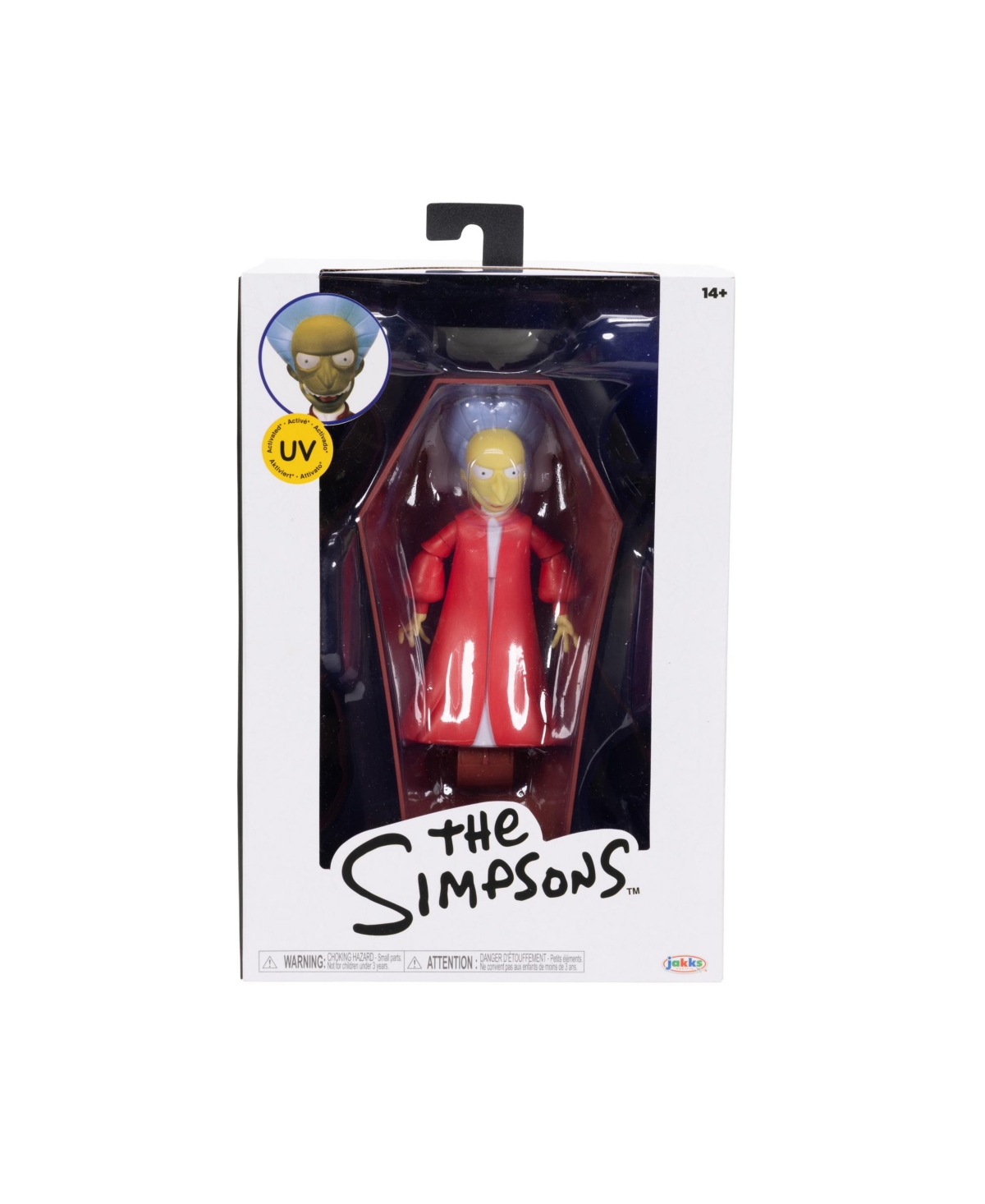 The Simpsons 5" Premium Count Burns Action Figure Toy In Multicolor