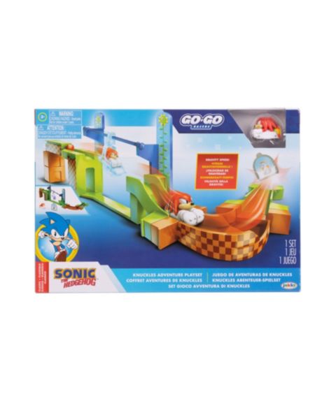 Детский игровой набор Sonic Go Go Racers Knuckles Adventure Playset