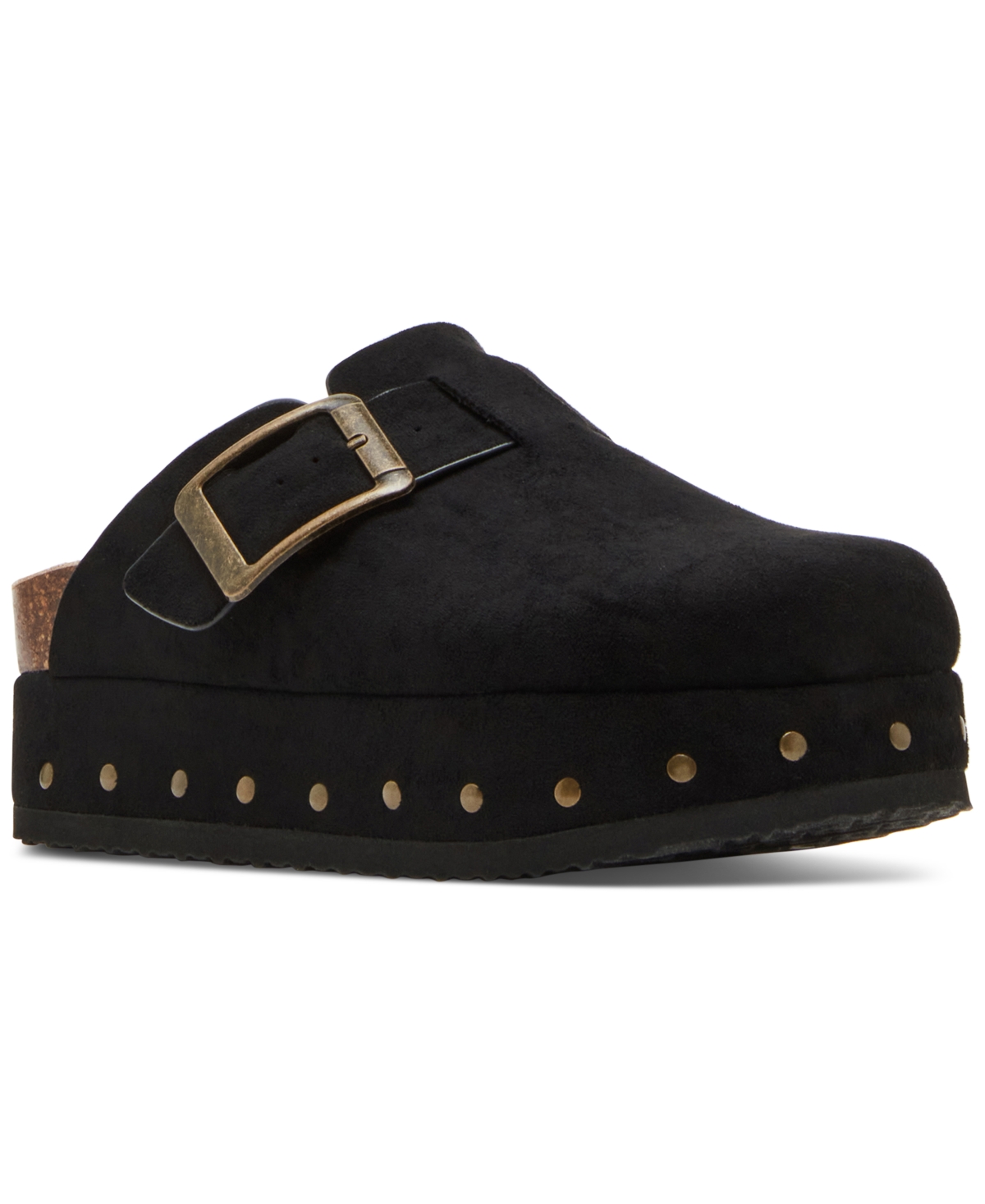 Madden Girl Luna Platform Slip-on Clogs In Black