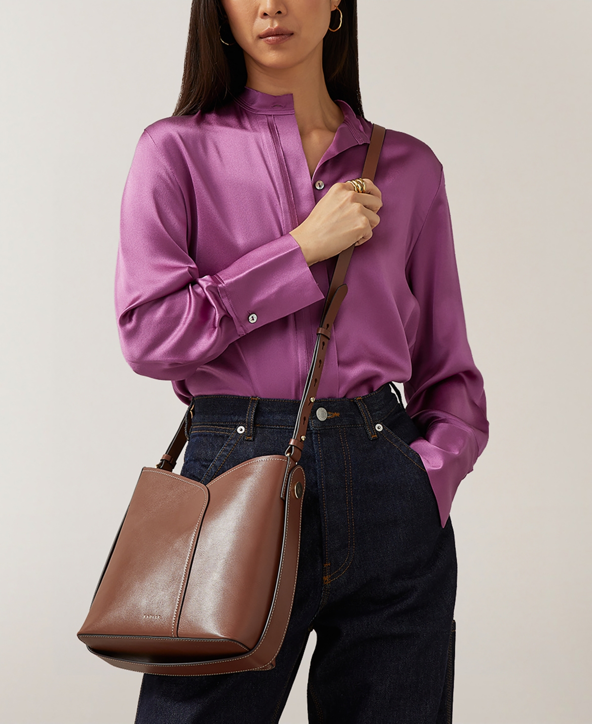 Radley London Cordelia Open Top Shoulder Bag In Walnut