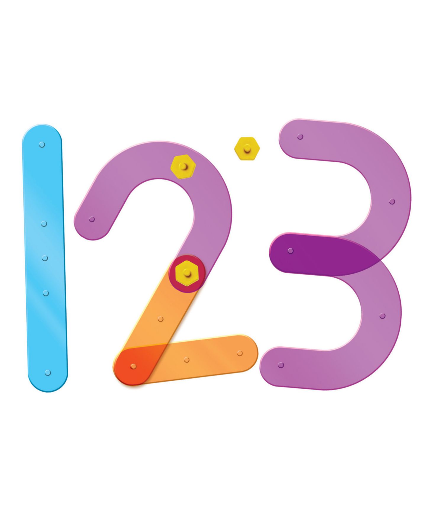Детские игрушки Learning Resources Number Construction Activity Set — фото 2