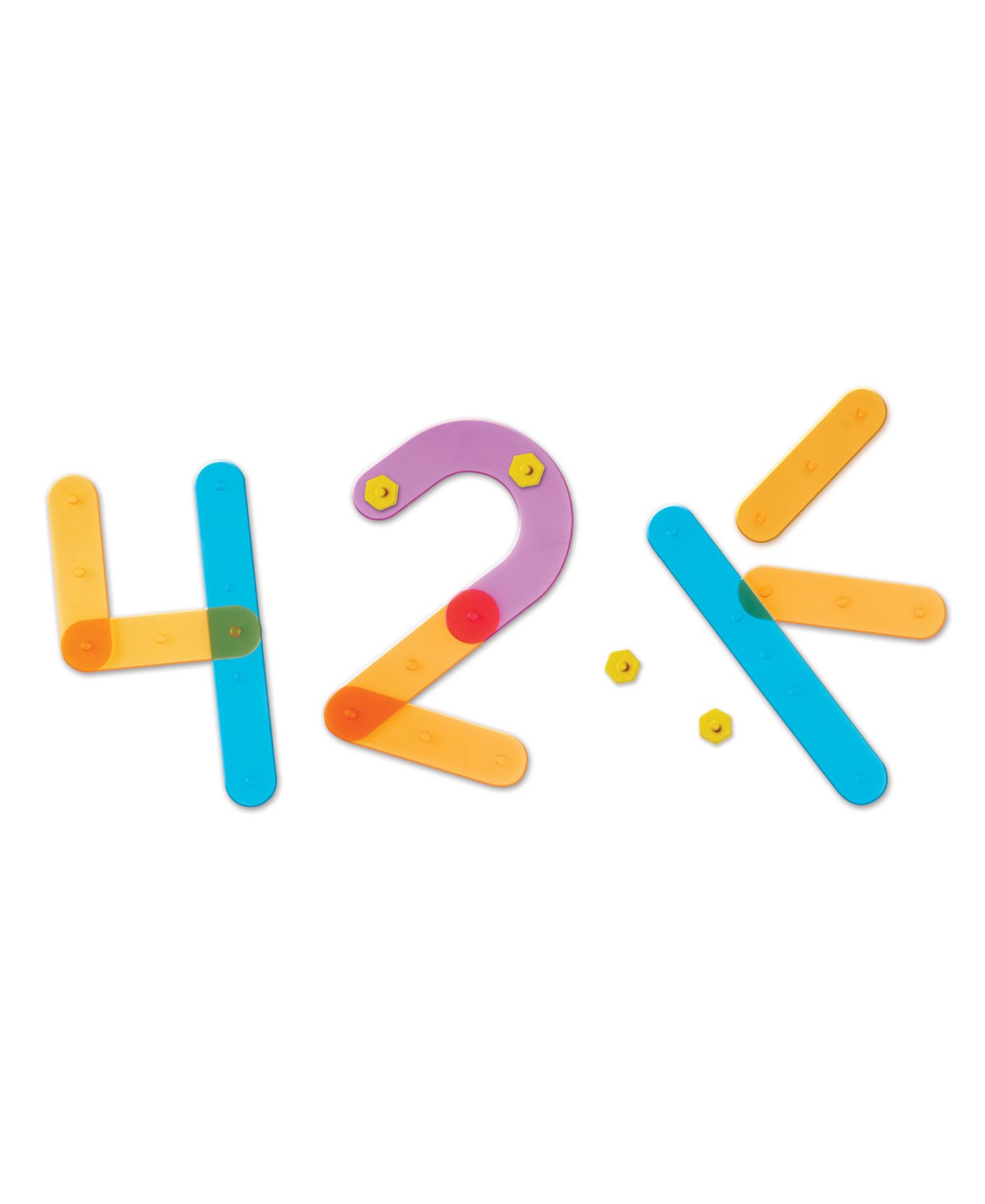 Детские игрушки Learning Resources Number Construction Activity Set — фото 4