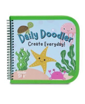 Daily Doodler Activity Book, Sea Life Cover