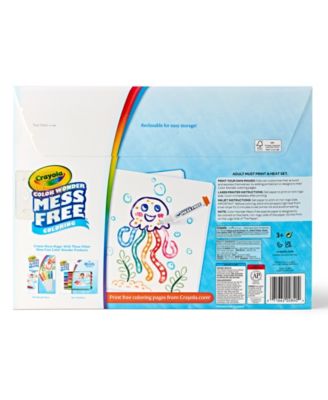 Color Wonder Blank Coloring Pages, Pack of 2