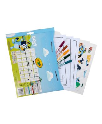Bluey Color Sticker Activity Set, Pack of 3