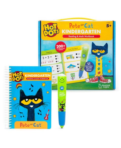 Детская игрушка Educational Insights Hot Dots Pete the Cat Kindergarten Reading Math