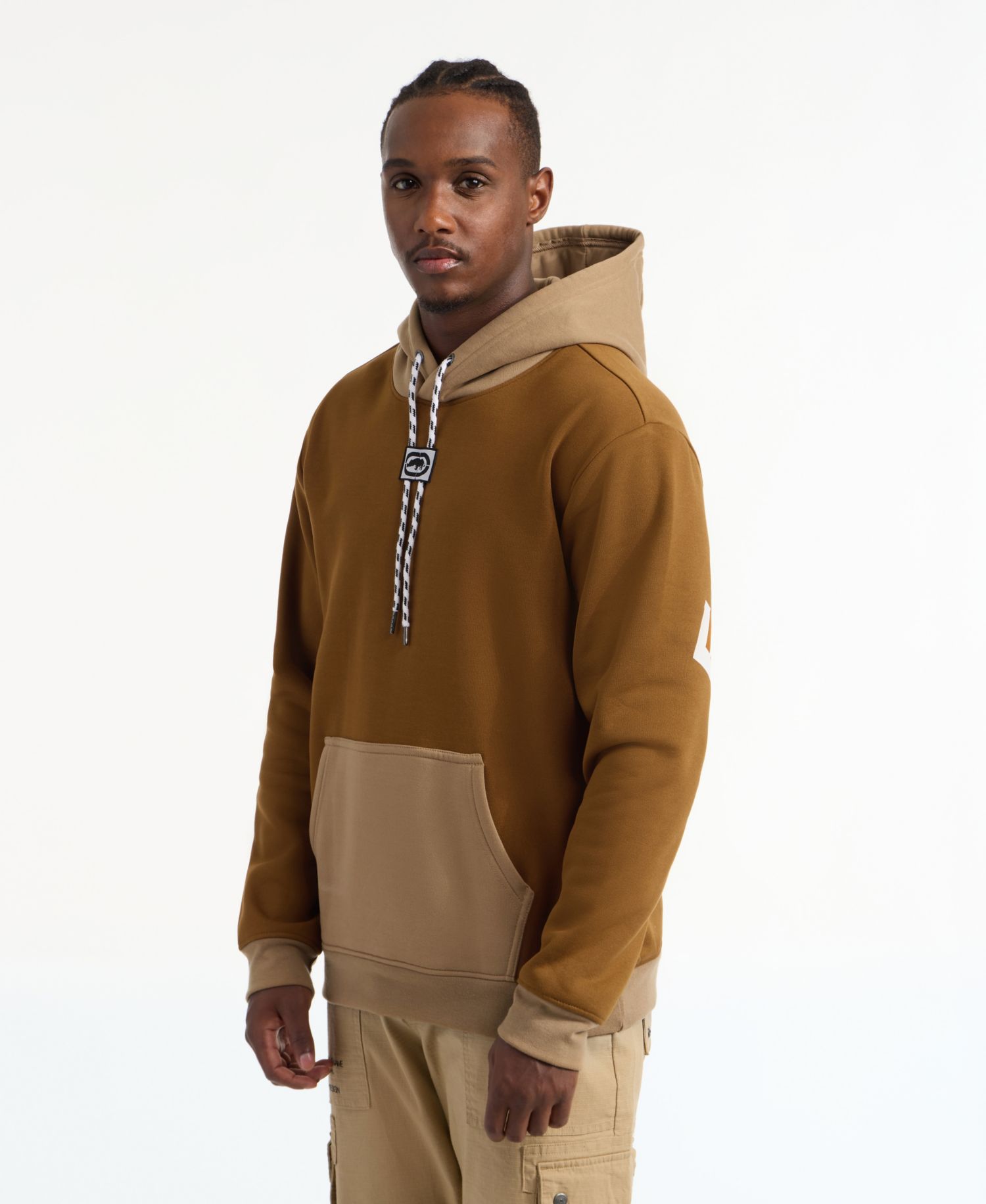 Men's Back Stack Pull Over Hoodie